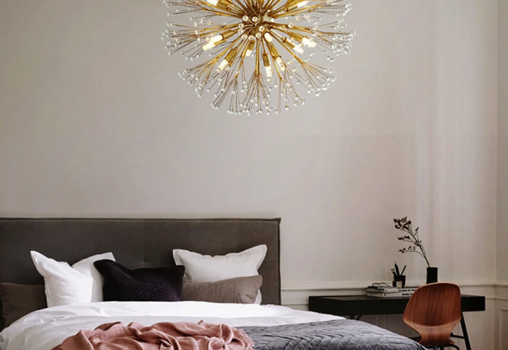 circle chandelier crystal