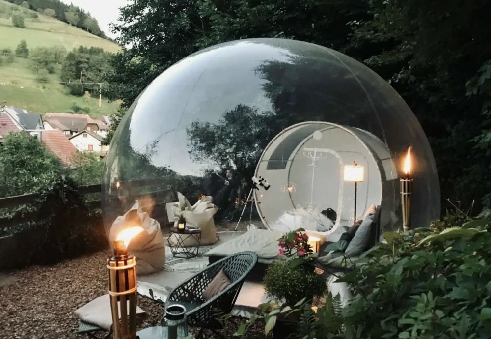 glamping bubble tent near me