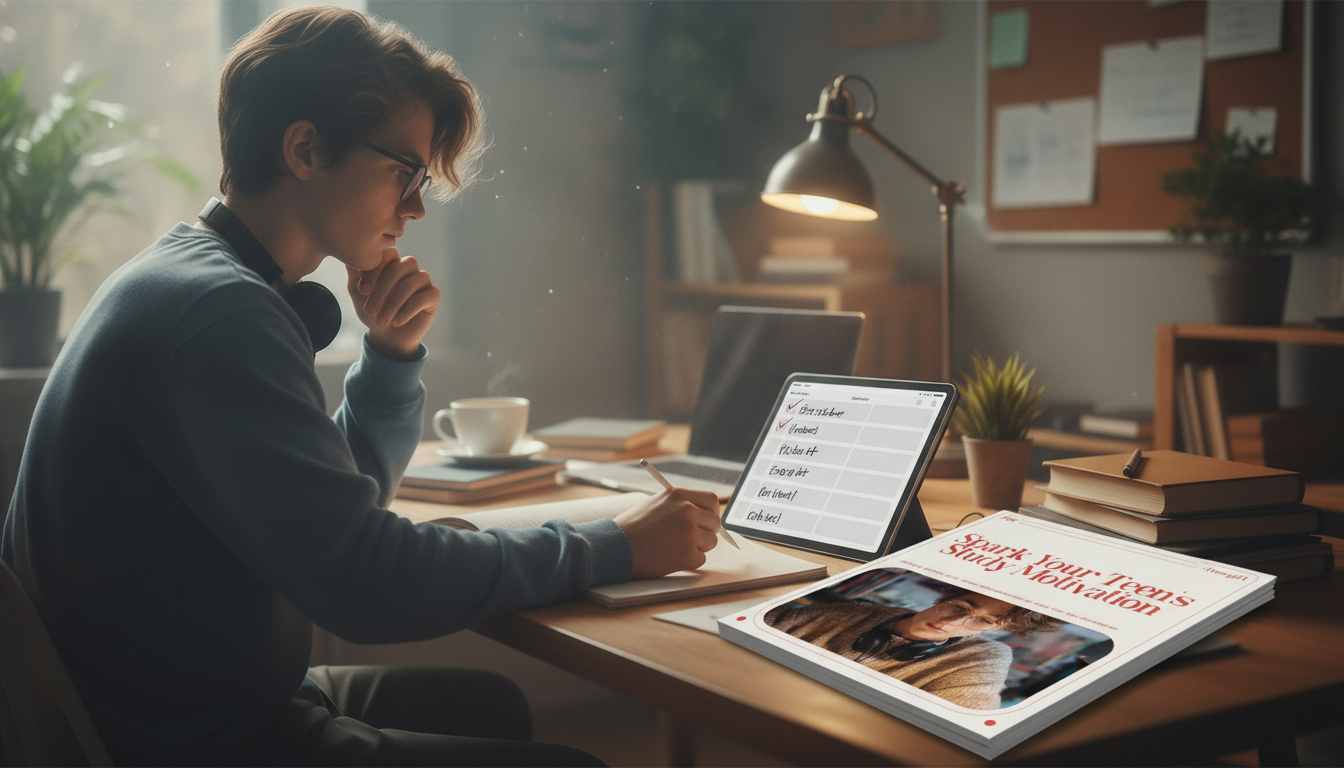 7-Day Checklist to Motivate Your Teen to Study
