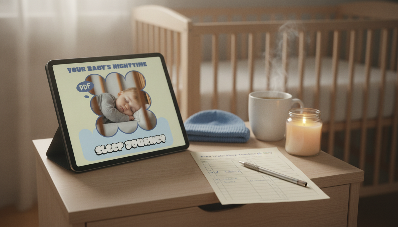 Baby Night Sleep Timeline + Printable Checklist (0–12m)