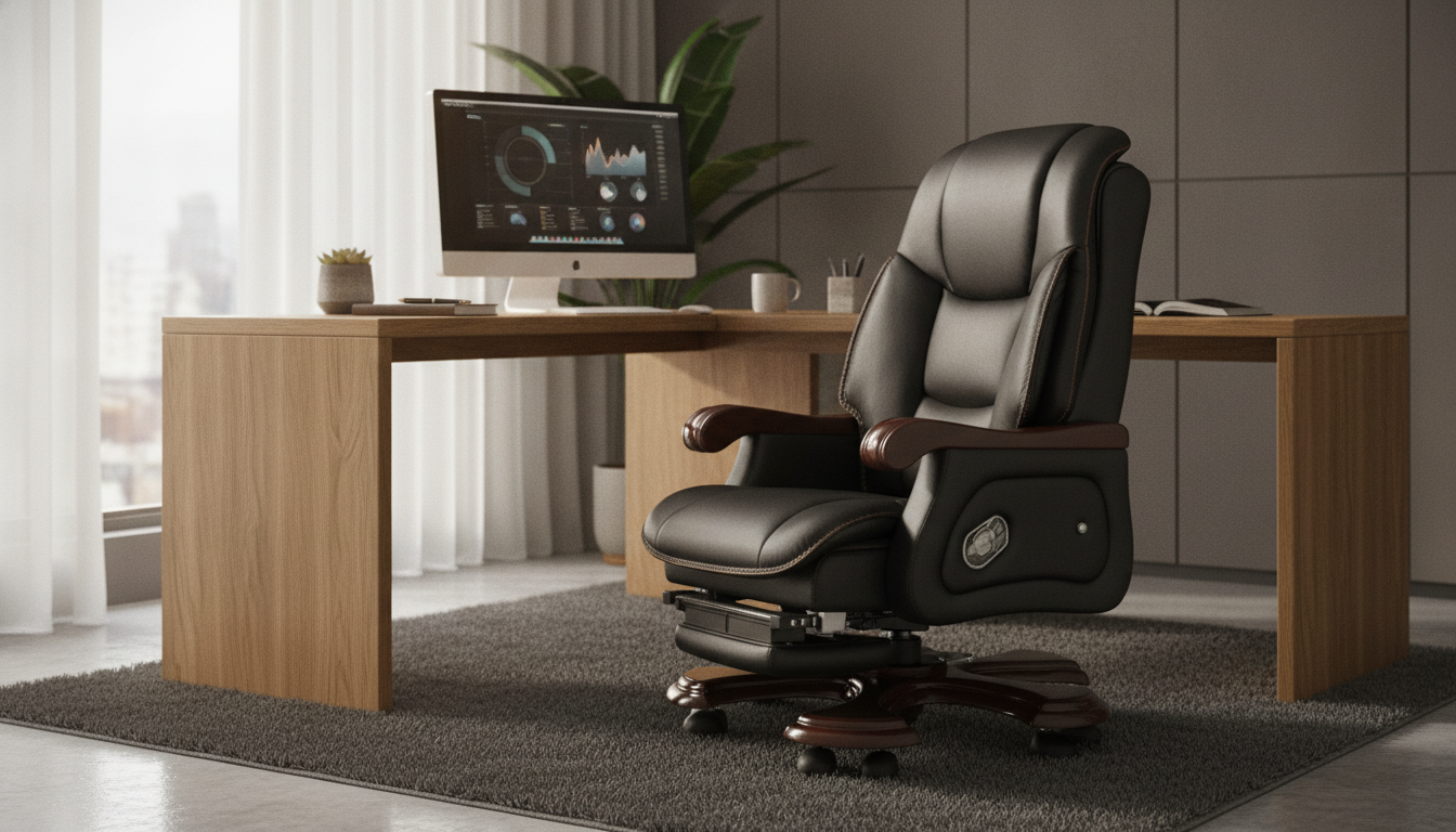 Luxury Ergonomic Swivel Office Chair: Executive Fit Guide