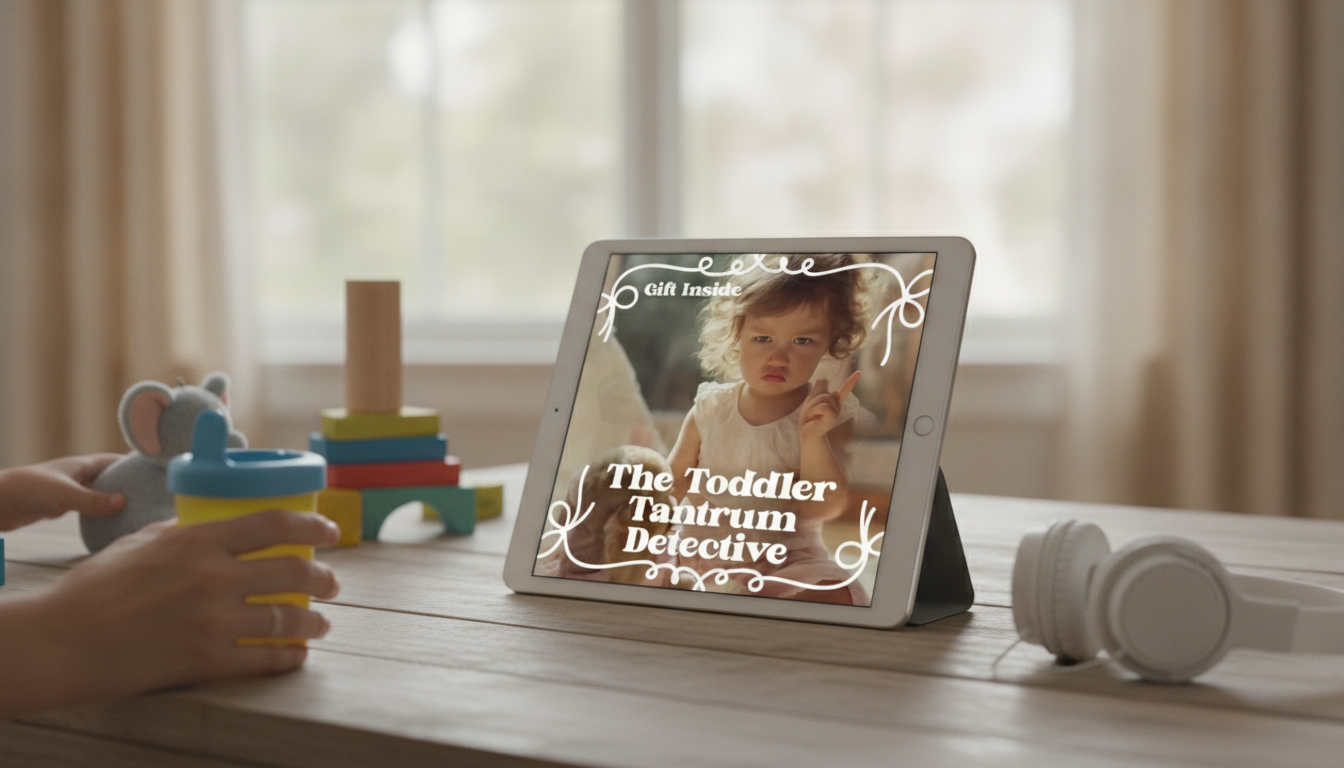 Tantrum Detective: Calm Toddler Checklist & Scripts
